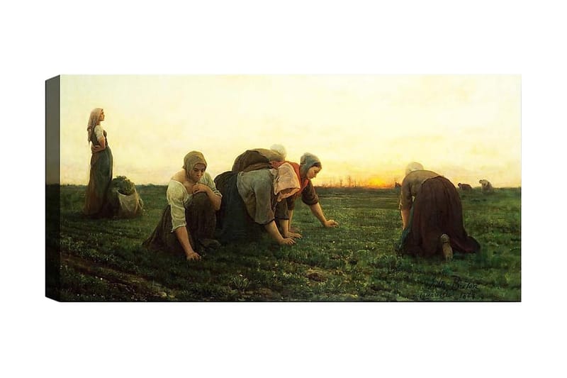 Canvasbilde YTY People Flerfarget - 120x50 cm - Innredning - Bilder & kunst - Lerretsbilder