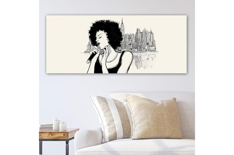Canvasbilde YTY People Flerfarget - 120x50 cm - Innredning - Bilder & kunst - Lerretsbilder