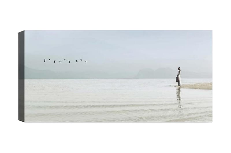 Canvasbilde YTY People Flerfarget - 120x50 cm - Innredning - Bilder & kunst - Lerretsbilder