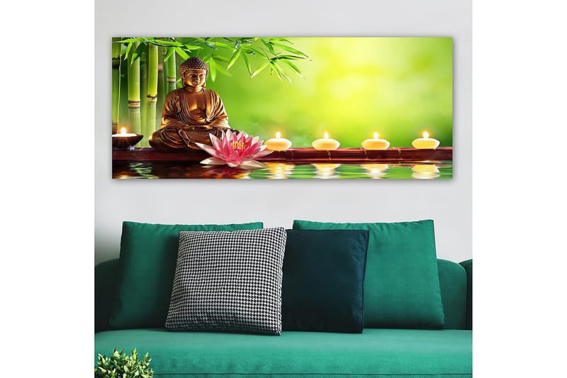 Canvasbilde YTY People Flerfarget - 120x50 cm - Innredning - Bilder & kunst - Lerretsbilder