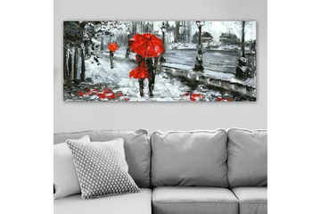Canvasbilde YTY People Flerfarget - 120x50 cm - Innredning - Bilder & kunst - Lerretsbilder