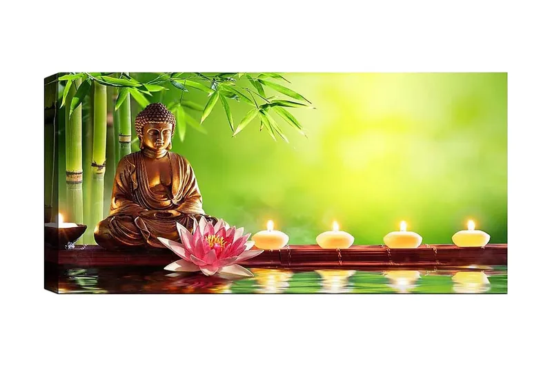 Canvasbilde YTY People Flerfarget, 120x50 cm