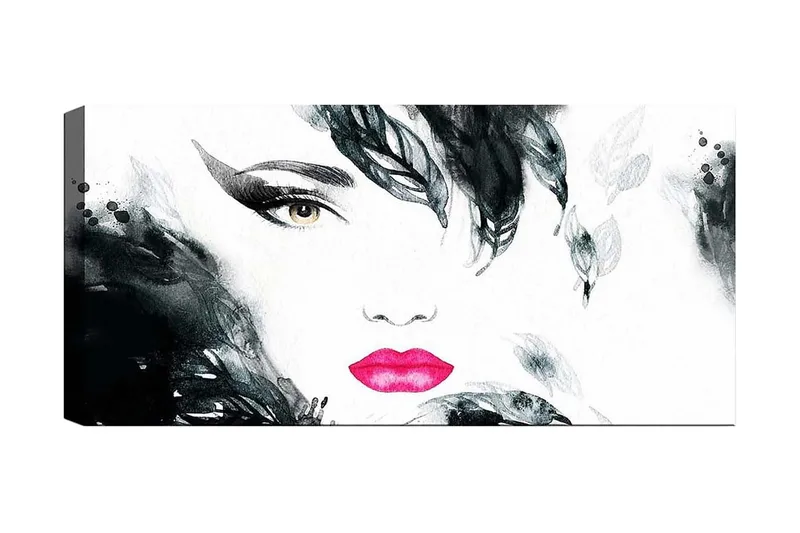 Canvasbilde YTY People Flerfarget, 120x50 cm