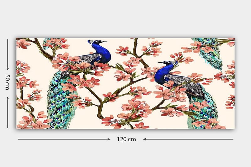 Canvasbilde YTY People Flerfarget - 120x50 cm - Innredning - Bilder & kunst - Lerretsbilder