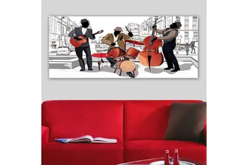 Canvasbilde YTY People Flerfarget - 120x50 cm - Innredning - Bilder & kunst - Lerretsbilder