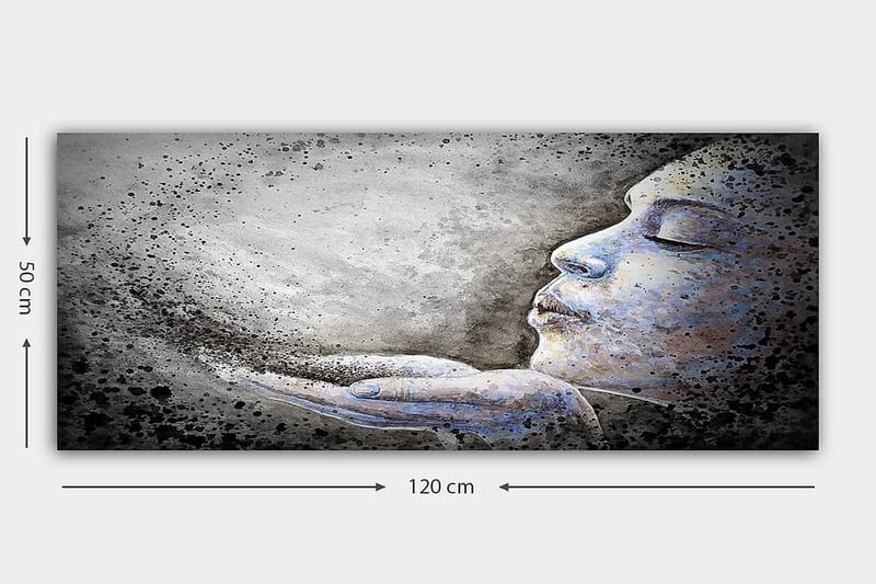 Canvasbilde YTY People Flerfarget - 120x50 cm - Innredning - Bilder & kunst - Lerretsbilder