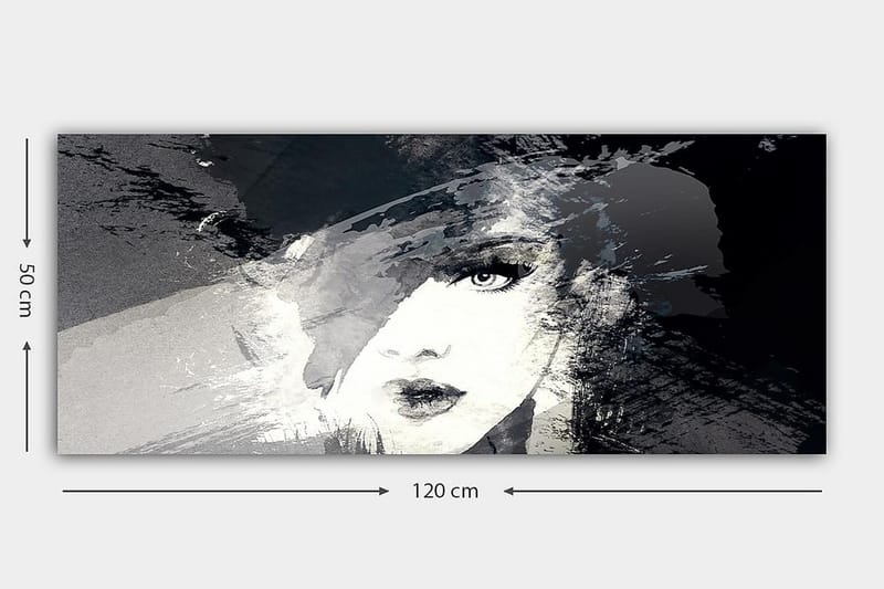 Canvasbilde YTY People Flerfarget - 120x50 cm - Innredning - Bilder & kunst - Lerretsbilder