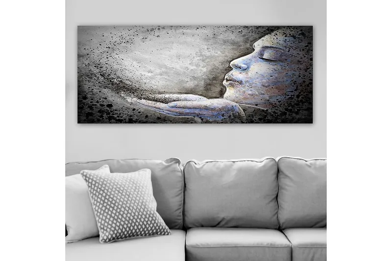 Canvasbilde YTY People Flerfarget - 120x50 cm - Innredning - Bilder & kunst - Lerretsbilder