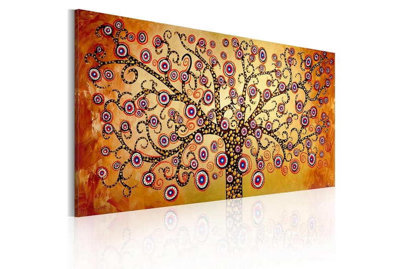 Canvasbilde Påfugl tre 120x60 cm - Artgeist sp. z o. o. - Innredning - Bilder & kunst - Lerretsbilder