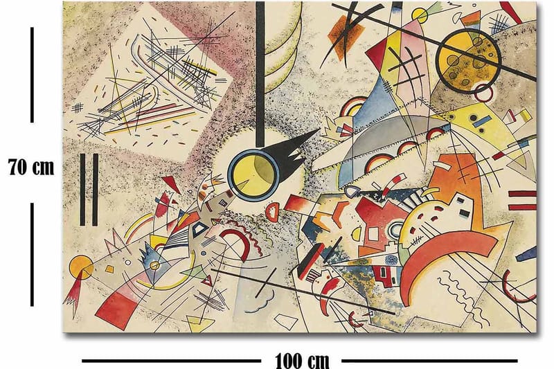 Decorative Canvas Painting 70x100 - Innredning - Bilder & kunst - Lerretsbilder