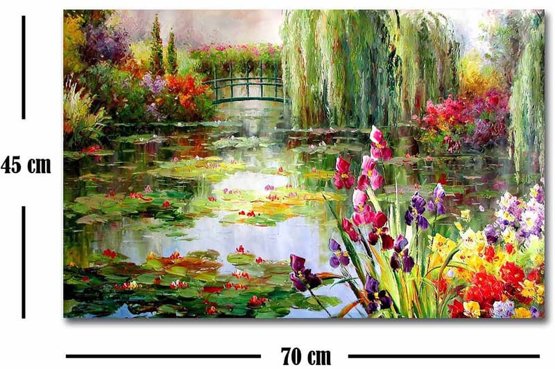 Decorative Canvas Painting 45x70 - Innredning - Bilder & kunst - Lerretsbilder