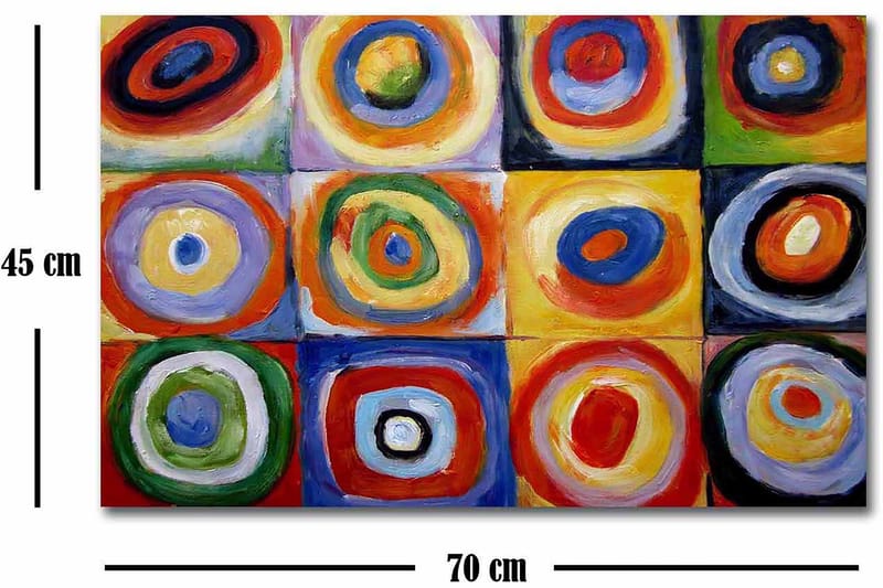 Decorative Canvas Painting 45x70 - Innredning - Bilder & kunst - Lerretsbilder