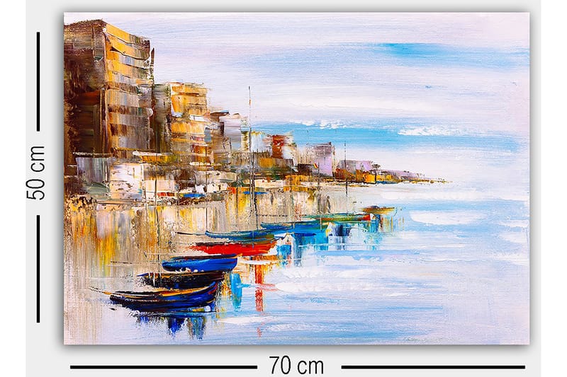 Decorative Canvas Painting 50x70 - Innredning - Bilder & kunst - Lerretsbilder