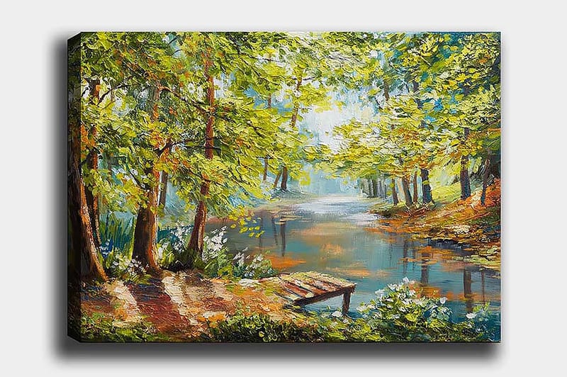 Decorative Canvas Painting 50x70 - Innredning - Bilder & kunst - Lerretsbilder
