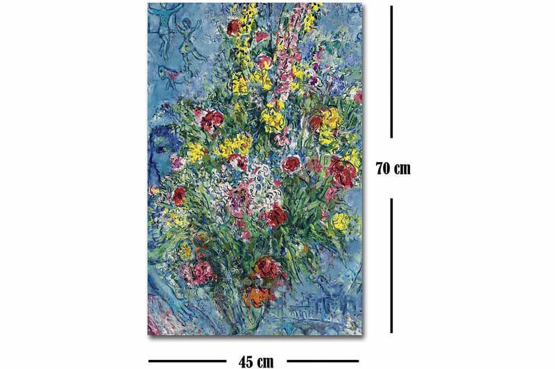 Decorative Canvas Painting 45x70 - Innredning - Bilder & kunst - Lerretsbilder