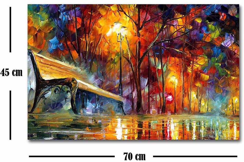 Decorative Canvas Painting 45x70 - Innredning - Bilder & kunst - Lerretsbilder