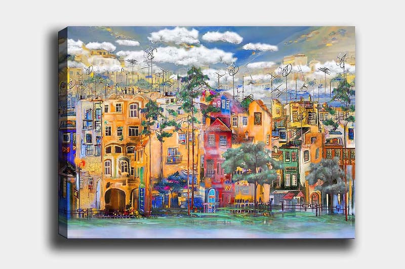 Decorative Canvas Painting 70x100 - Innredning - Bilder & kunst - Lerretsbilder