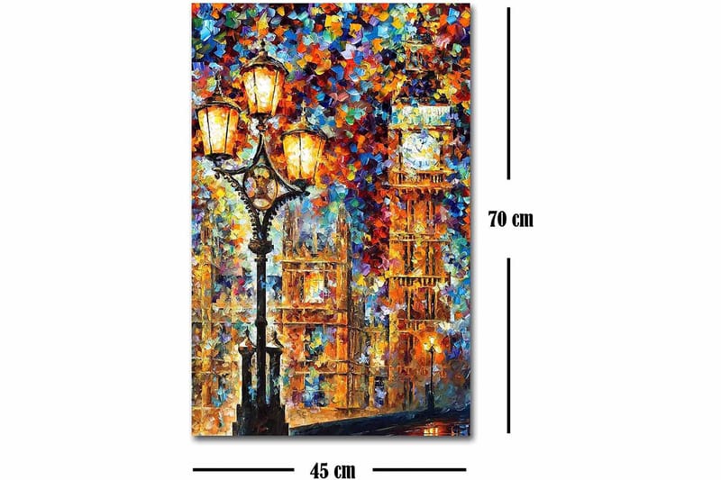 Decorative Canvas Painting 45x70 - Innredning - Bilder & kunst - Lerretsbilder