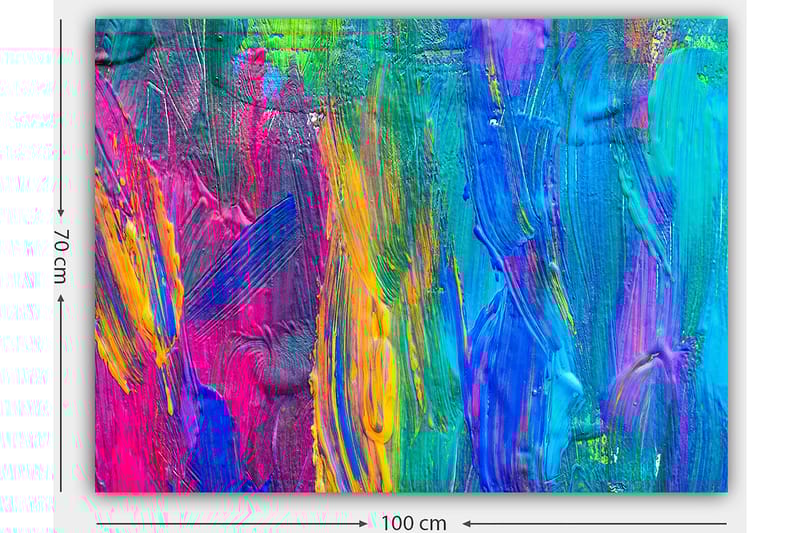 Decorative Canvas Painting 70x100 - Innredning - Bilder & kunst - Lerretsbilder