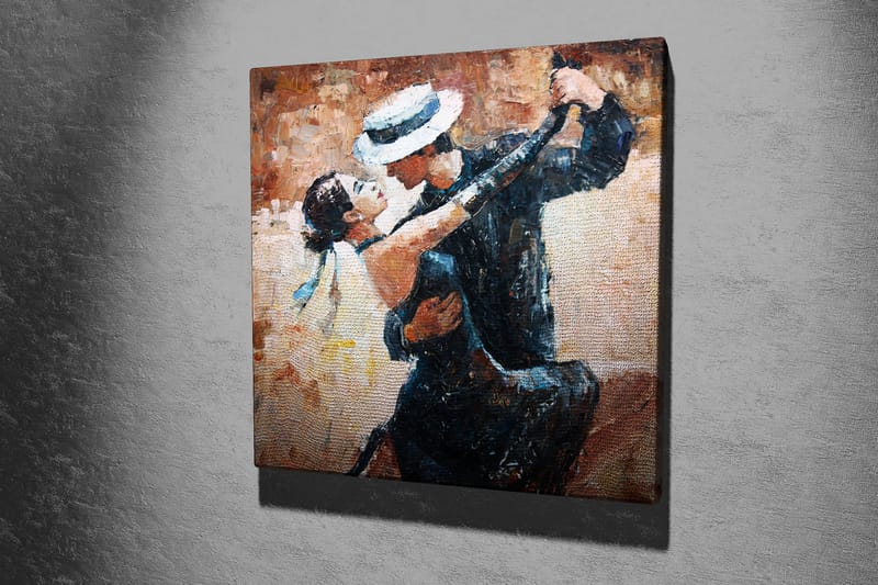 Decorative Canvas Painting 45x45 - Innredning - Bilder & kunst - Lerretsbilder