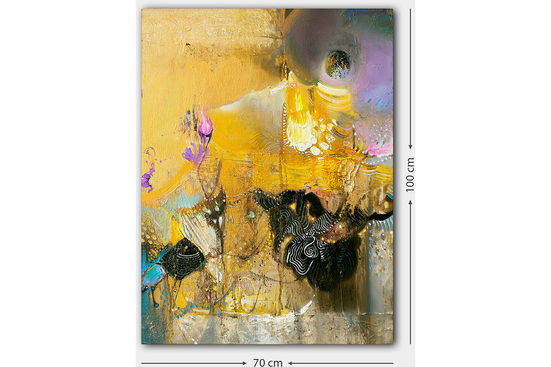 Decorative Canvas Painting 70x100 - Innredning - Bilder & kunst - Lerretsbilder