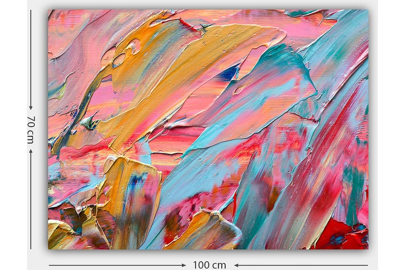 Decorative Canvas Painting 70x100 - Innredning - Bilder & kunst - Lerretsbilder