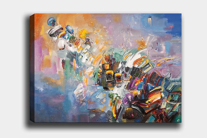 Decorative Canvas Painting 70x100 - Innredning - Bilder & kunst - Lerretsbilder