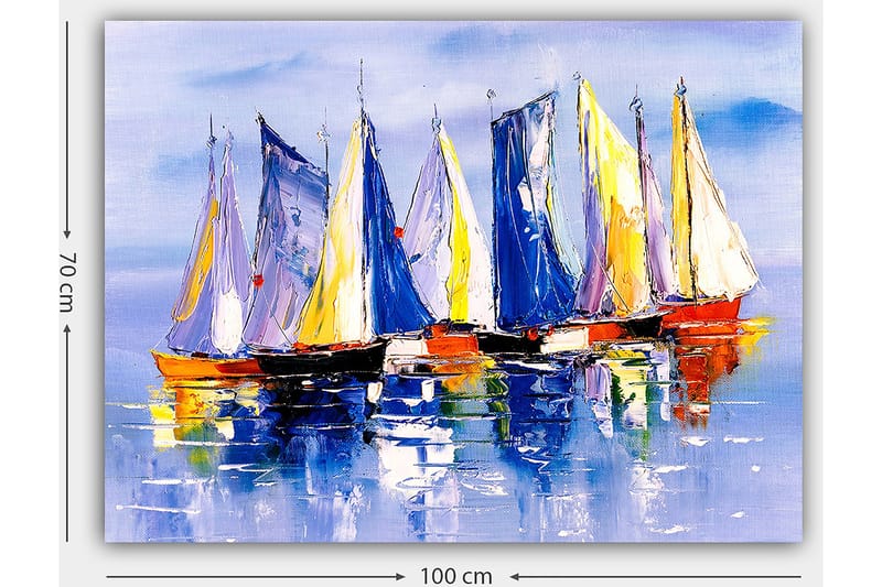 Decorative Canvas Painting 70x100 - Innredning - Bilder & kunst - Lerretsbilder