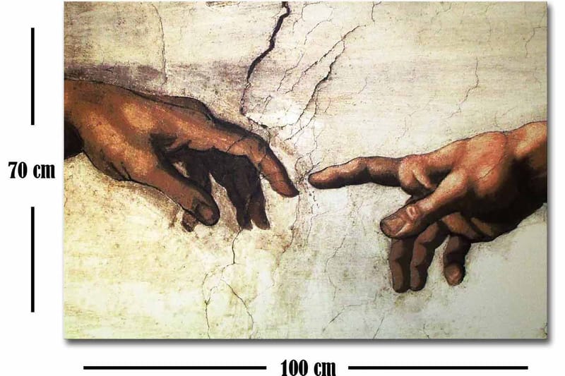 Decorative Canvas Painting 70x100 - Innredning - Bilder & kunst - Lerretsbilder