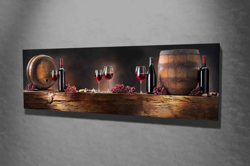 Decorative Canvas Painting 30x80 - Innredning - Bilder & kunst - Lerretsbilder