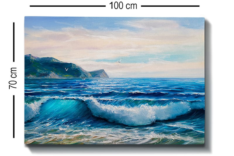 Decorative Canvas Painting 70x100 - Innredning - Bilder & kunst - Lerretsbilder