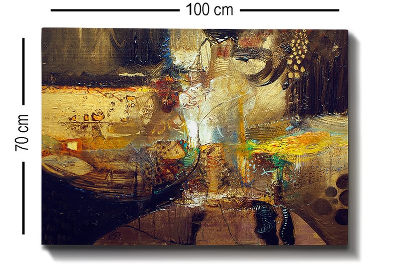 Decorative Canvas Painting 70x100 - Innredning - Bilder & kunst - Lerretsbilder