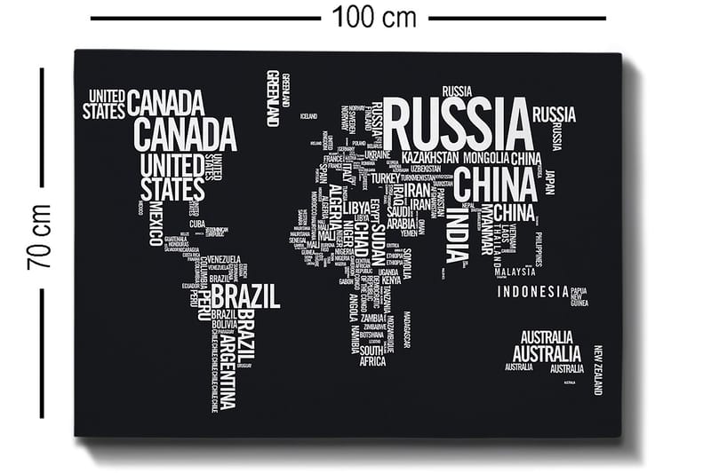 Decorative Canvas Painting 70x100 - Innredning - Bilder & kunst - Lerretsbilder