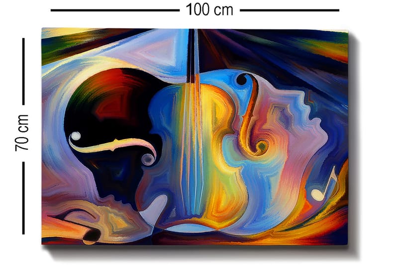 Decorative Canvas Painting 70x100 - Innredning - Bilder & kunst - Lerretsbilder