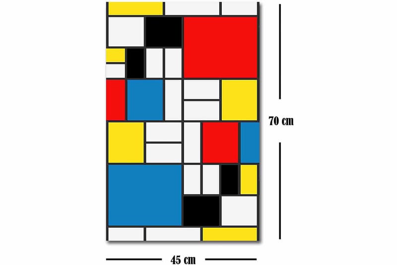 Decorative Canvas Painting 45x70 - Innredning - Bilder & kunst - Lerretsbilder