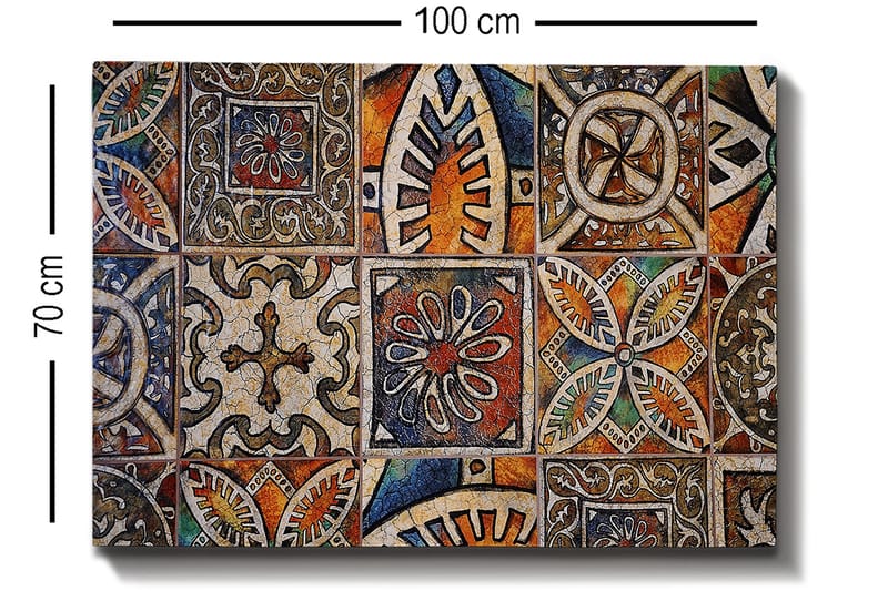 Decorative Canvas Painting 70x100 - Innredning - Bilder & kunst - Lerretsbilder
