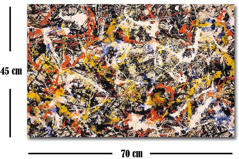 Decorative Canvas Painting 45x70 - Innredning - Bilder & kunst - Lerretsbilder