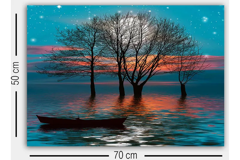 Decorative Canvas Painting 50x70 - Innredning - Bilder & kunst - Lerretsbilder