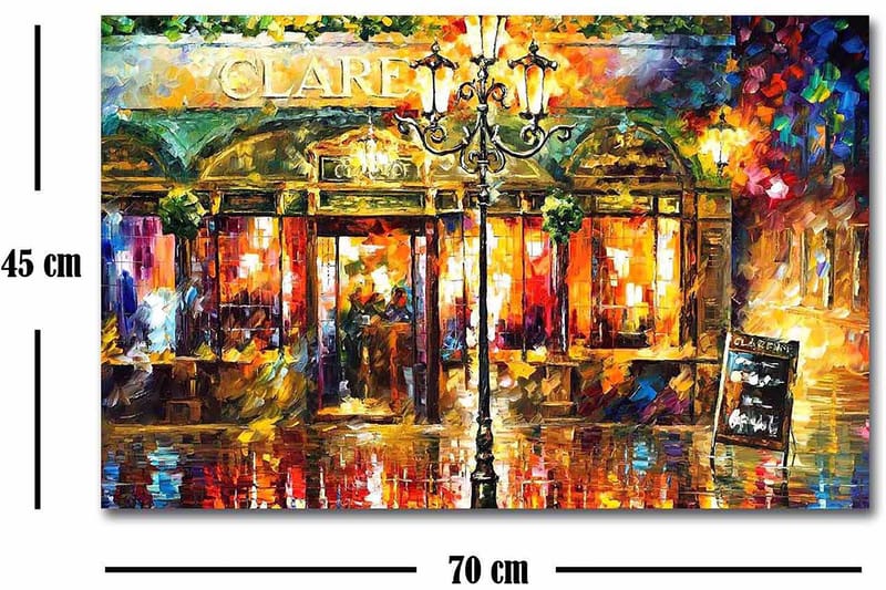 Decorative Canvas Painting 45x70 - Innredning - Bilder & kunst - Lerretsbilder