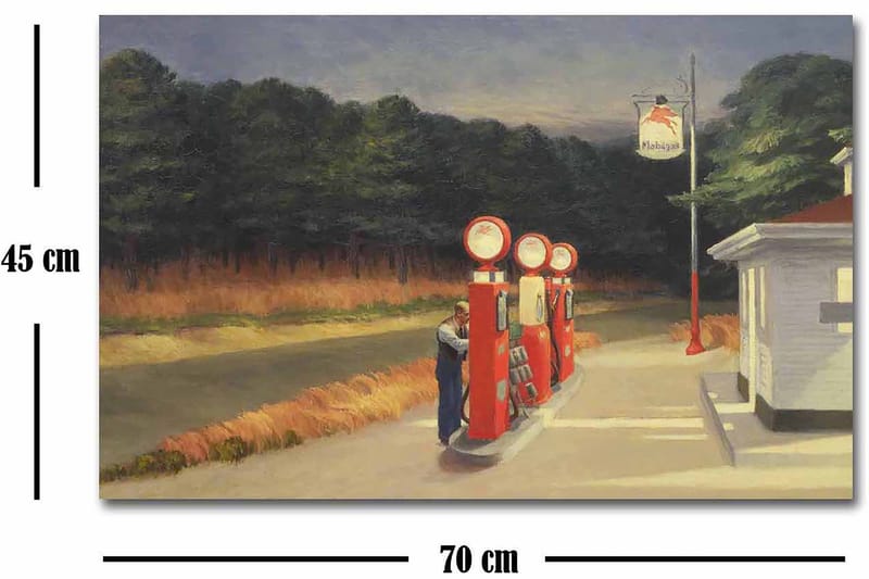 Decorative Canvas Painting 45x70 - Innredning - Bilder & kunst - Lerretsbilder