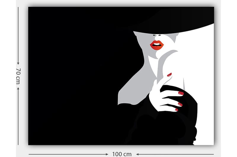 Decorative Canvas Painting 70x100 - Innredning - Bilder & kunst - Lerretsbilder