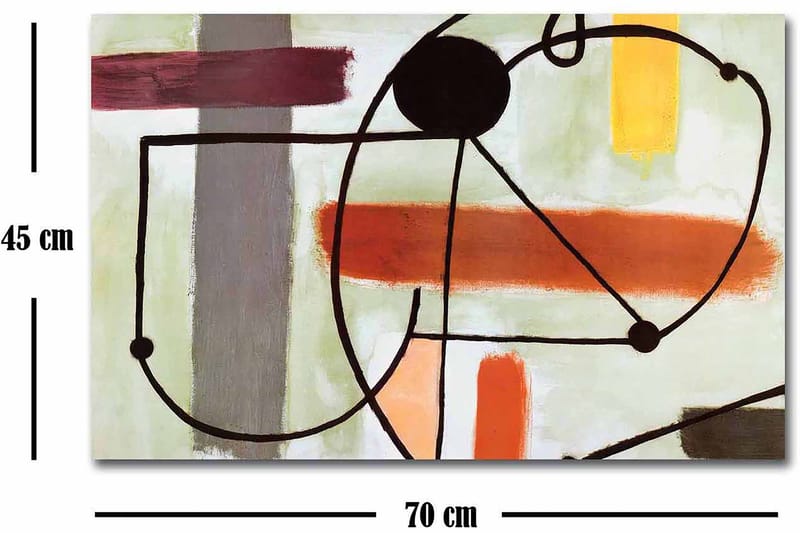 Decorative Canvas Painting 45x70 - Innredning - Bilder & kunst - Lerretsbilder