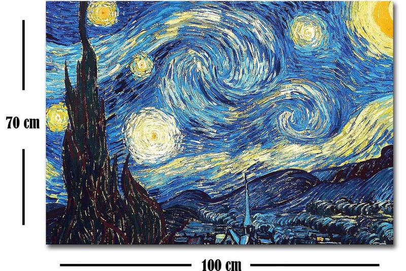 Decorative Canvas Painting 70x100 - Innredning - Bilder & kunst - Lerretsbilder