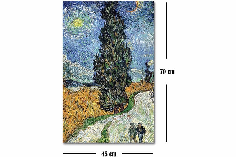 Decorative Canvas Painting 45x70 - Innredning - Bilder & kunst - Lerretsbilder