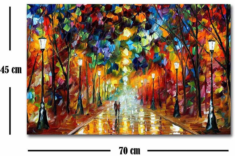 Decorative Canvas Painting 45x70 - Innredning - Bilder & kunst - Lerretsbilder