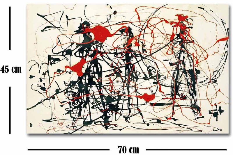 Decorative Canvas Painting 45x70 - Innredning - Bilder & kunst - Lerretsbilder