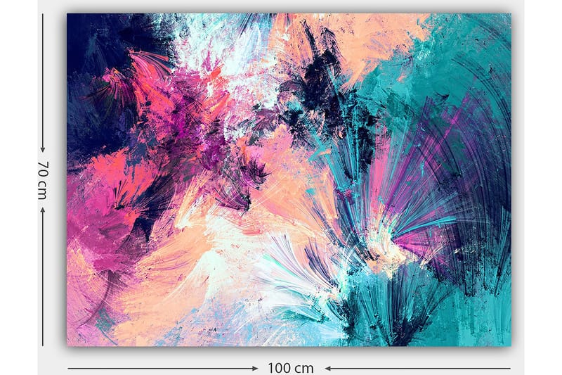 Decorative Canvas Painting 70x100 - Innredning - Bilder & kunst - Lerretsbilder