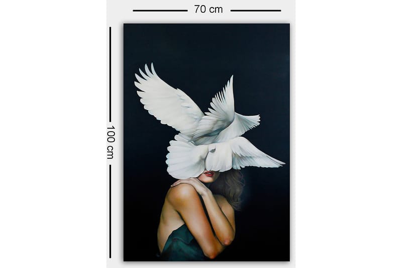 Decorative Canvas Painting 70x100 - Innredning - Bilder & kunst - Lerretsbilder