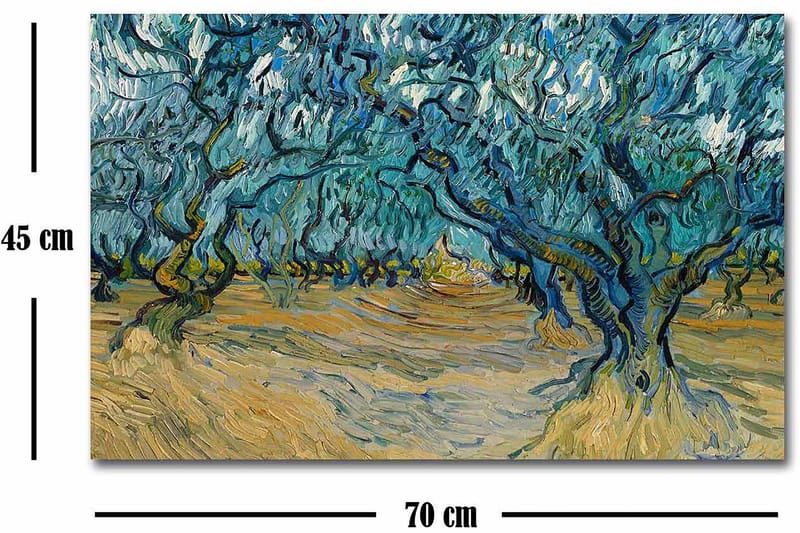 Decorative Canvas Painting 45x70 - Innredning - Bilder & kunst - Lerretsbilder