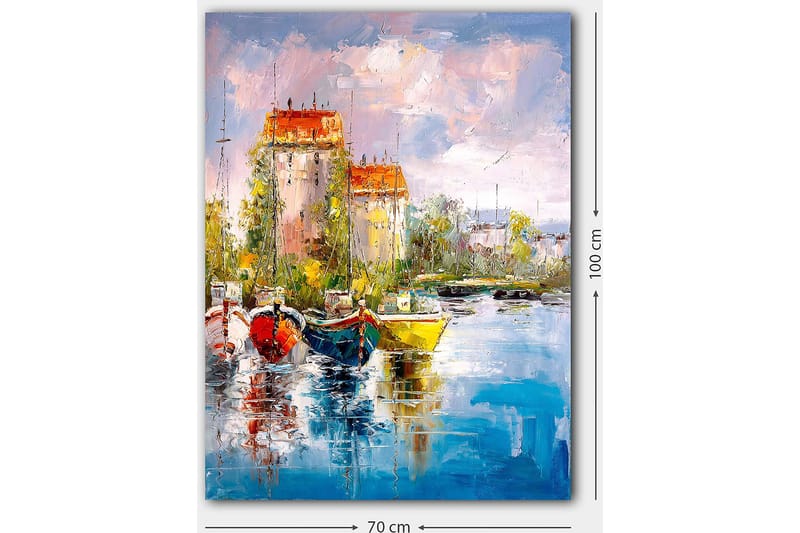 Decorative Canvas Painting 70x100 - Innredning - Bilder & kunst - Lerretsbilder